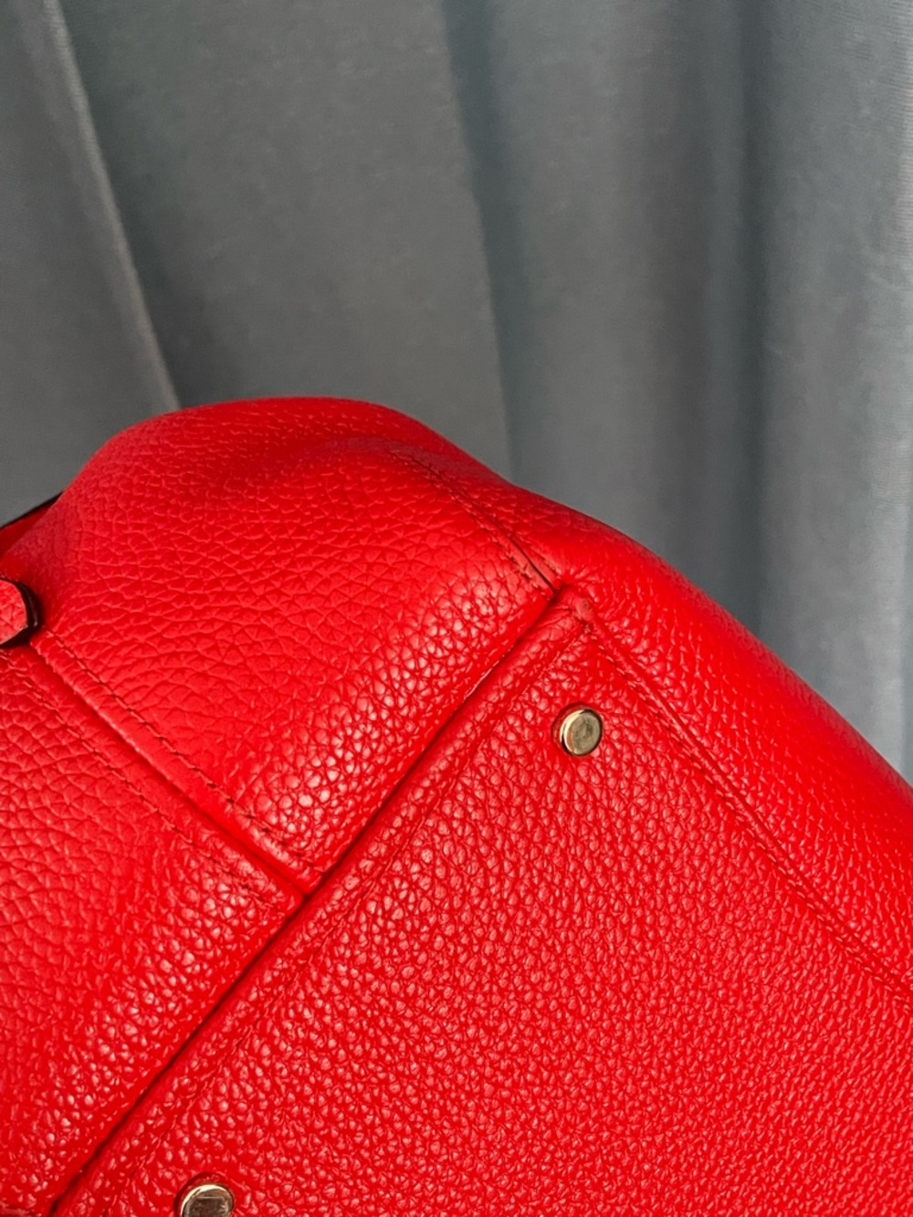 Kate Spade Small Dumpling Crossbody Satchel Bag in Tomato Slice Red - Picture 4 of 15